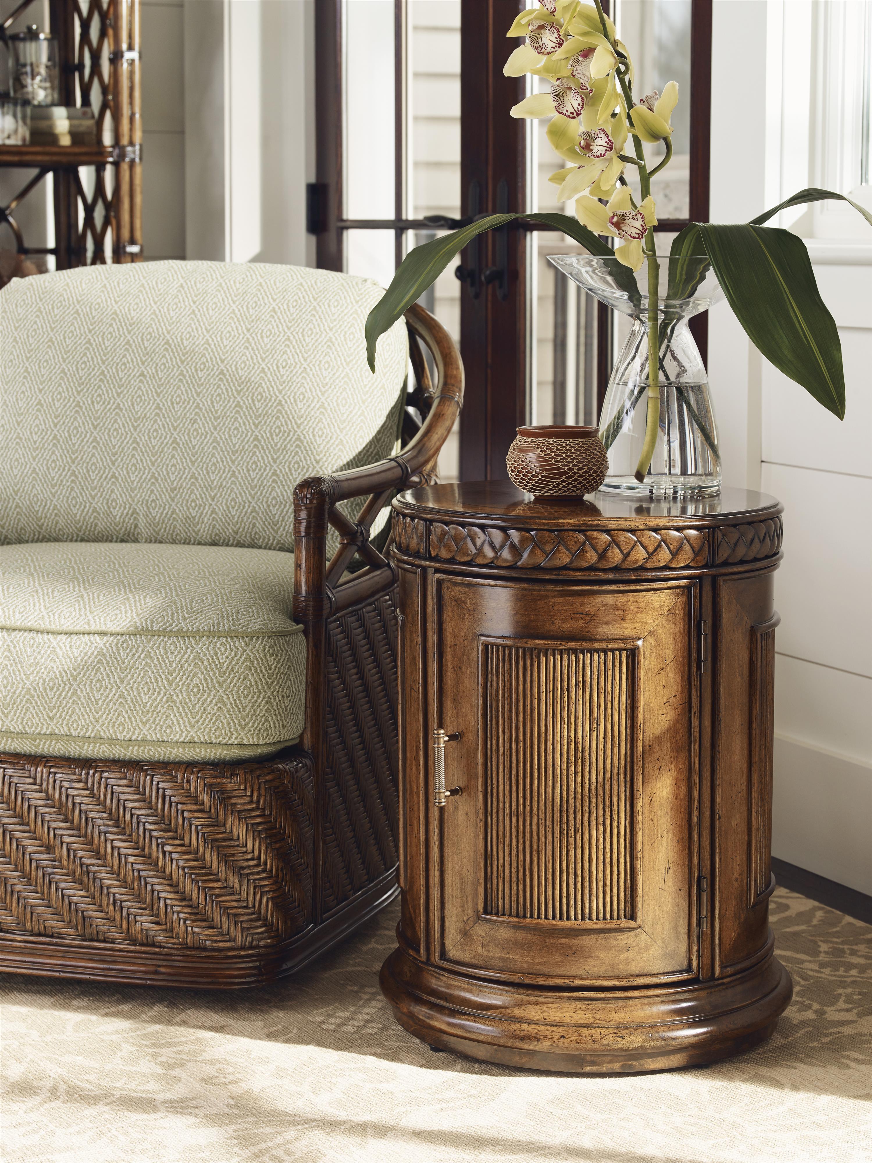 Tommy Bahama Home Bali Hai 593950 Belize Round End Table Baer's